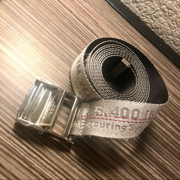 SOLD！！！Off-White Belt Silver - Picture 2 of 3